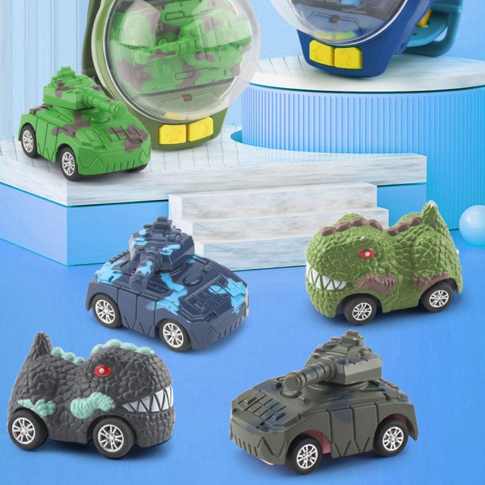 

Мини-модель автомобиля для мальчика, подарок, 2,4G, автомобильные часы, игрушка, дистанционное управление, автомобиль-динозавр, автомобиль, RC гоночная игрушка