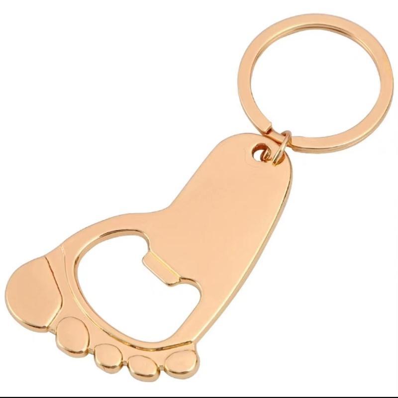

Лучшая Распродажа Креативный Брелок для ключей в форме стопы открывалка для бутылок брелок брелок пивной бар аксессуары подарок подарок для мужчин и женщин золотой