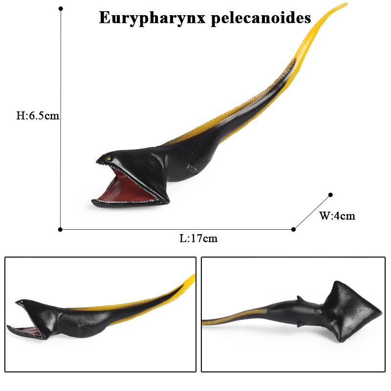 Oenux Undersea Marine Animals Moray Eel Simulation Sea Life Animal Conger Model Figurines Action Figures Learning Toy For Kids