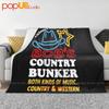 Il Bob’S Country Bunker Both Kinds Of Music Country And Western Ultra-Soft Blanket Quilt Winter Sofa Cover Bed Covers