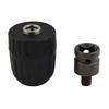 0.8-10mm Keyless-Drill Chuck 3/8-24UNF Thread-Drill Bit Adapter For Impact-Drill
