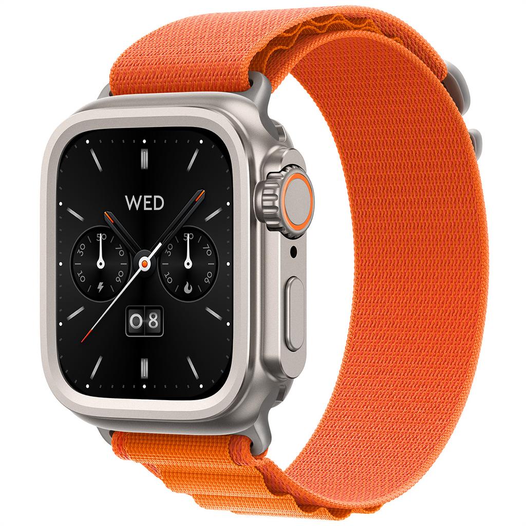 Case For iWatch Ultra 2 3 Metal Shell PC Back Cover For Apple Watch Case Series 11 10 9 8 7 Se 6 45mm 44mm Change To Ultra 49mm