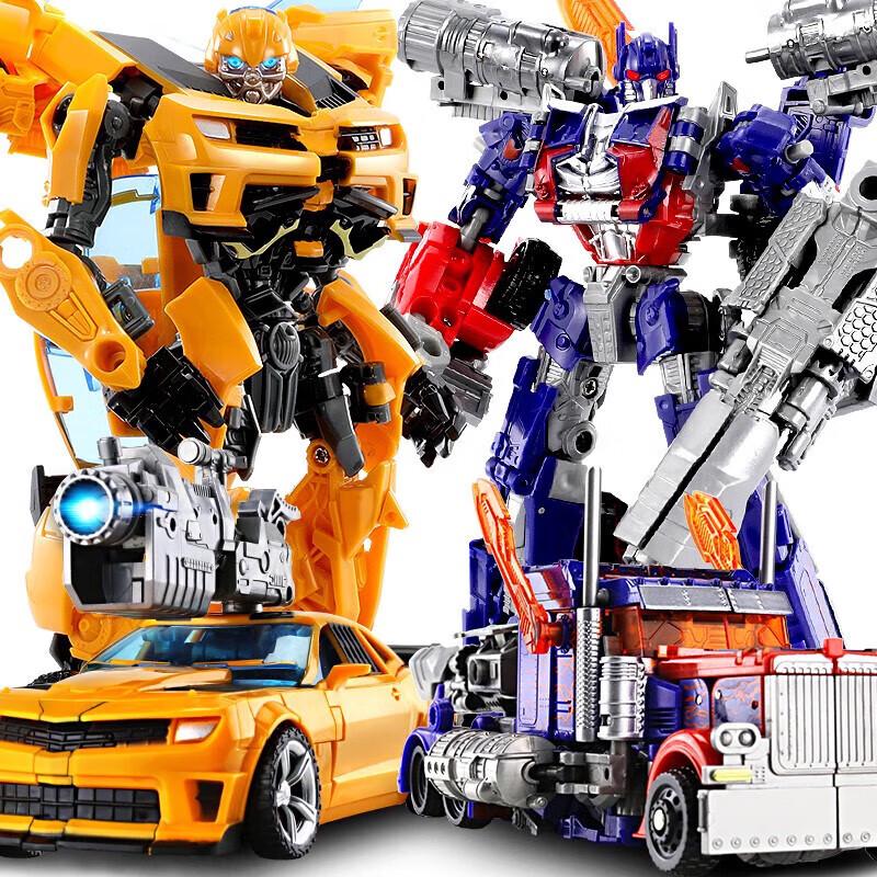 TEMI Alloy Transforming Robot Figures Set