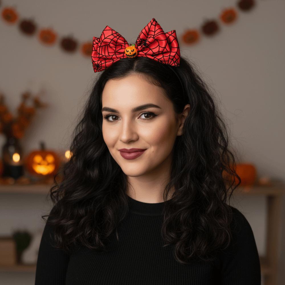 Ghost/Pumpkin/Eyeballs Halloween Pumpkin Headband Ghost Festival Headpiece Carnival Events