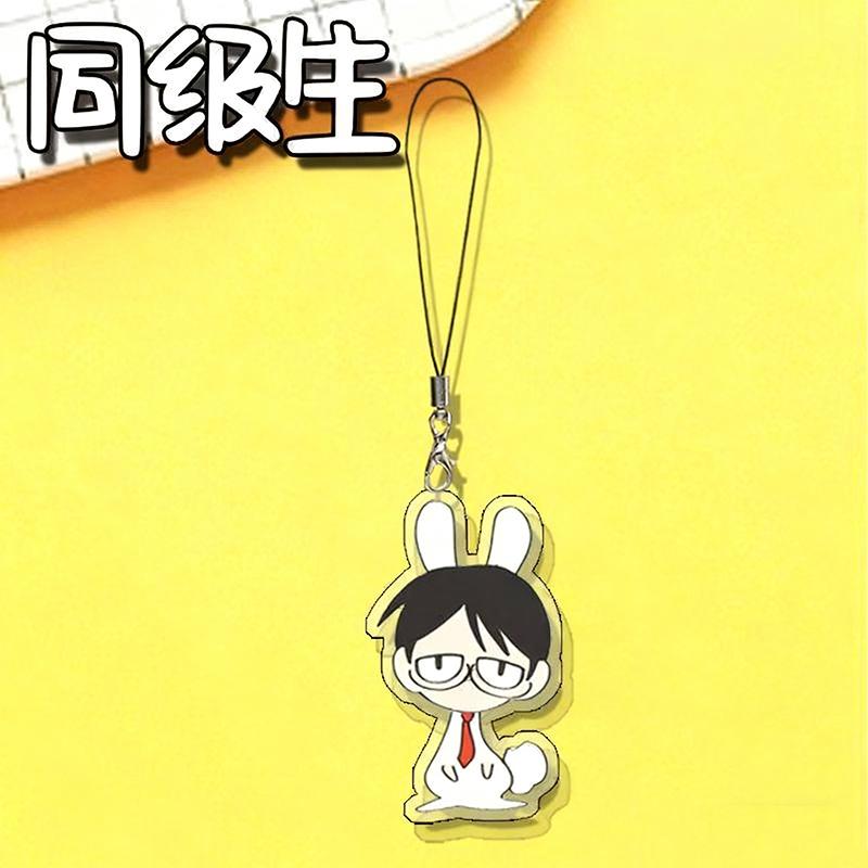 Аниме Doukyuusei Кусакабэ Хикару Садзё Рихито Косплей Брелок Акриловый Подвеска Цепочка для Телефона Брелок Аксессуар Украшения 3cm
