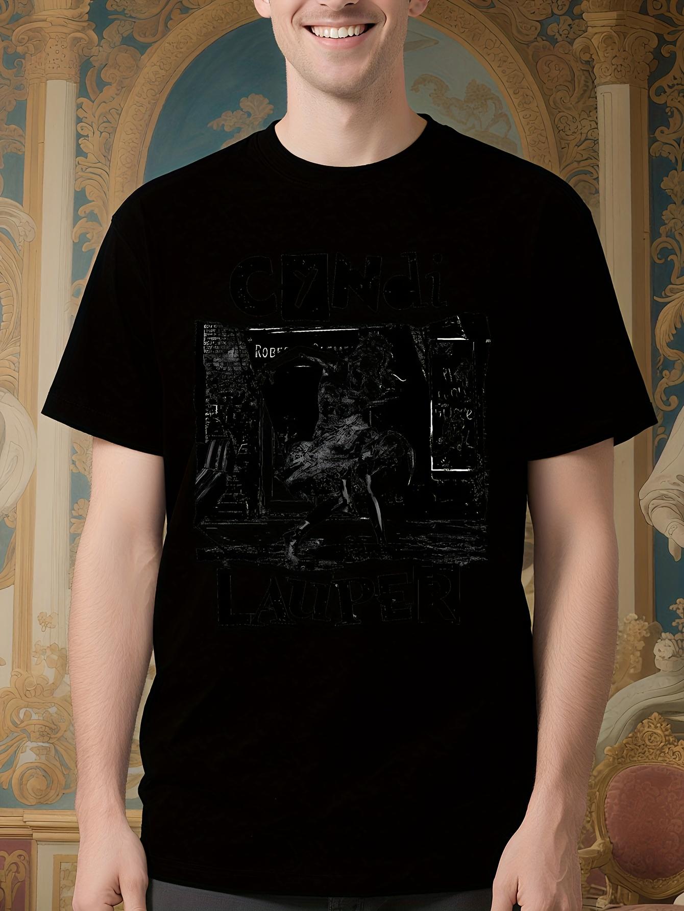 Cyndi Lauper Torn Note Graphic Tshirt - Vintage True Col... S