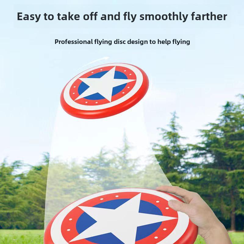 Dětský měkký frisbee: Bezpečná venkovní hračka pro zábavu rodičů s dětmi - létající disk pro mateřské školy a žáky prvního stupně.