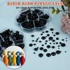 500/1000Pcs Doll Making Eyes Craft Doll Eyes And Noses DIY Craft Stuffed Toy Eyes for Plush Toy Crochet Craft Dolls Plush Toys