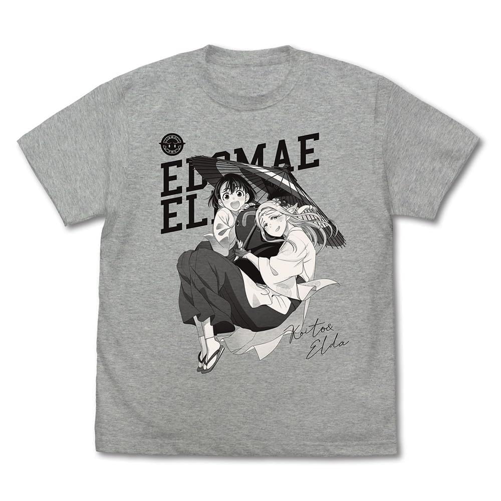 

2D COSPA Оригинальное издание Эльда Които СЕРЫЙ М размер [Официальный] Эдомаэ Эльф и футболка