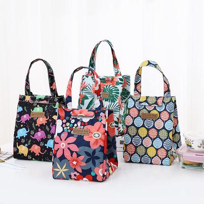 Lunch Bag Multicolor Cooler Bag Women Waterproof Hand Pack Thermal Breakfast Box Portable Picnic Travel Food Lunch Bags Lonchera