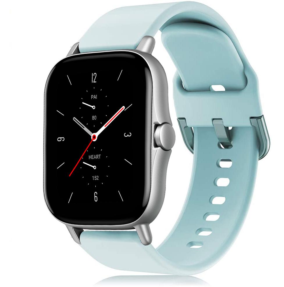 20mm 22mm Silicone Band For Amazfit GTS 4/3/2/2e/Mini/GTR 4 3 3 pro/GTR2/2e/stratos 2/3 Watch Bracelet Correa Amazfit Bip Strap