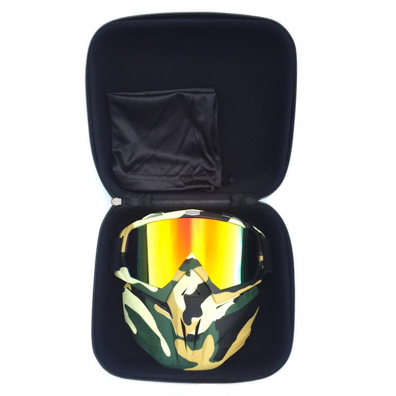 Retro Off-road Motorcycle & Ski Goggles - Cross-border Riding Glasses