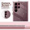 Przezroczyste etui z brokatem do Samsung Galaxy S26 Ultra S25 Fe S24 Plus S23 S22 S21 S20 A07 A17 A37 A57 A16 A15 A14 A26 A06 A56 A34 A25 A35 A55 5G Pokrowiec