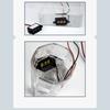 DC 3.0V-30.0V Digital Car Voltmeter Automotive Voltage Meter Waterproof 12V 24V Motorcycle Vehicle LED Display Voltage Tester
