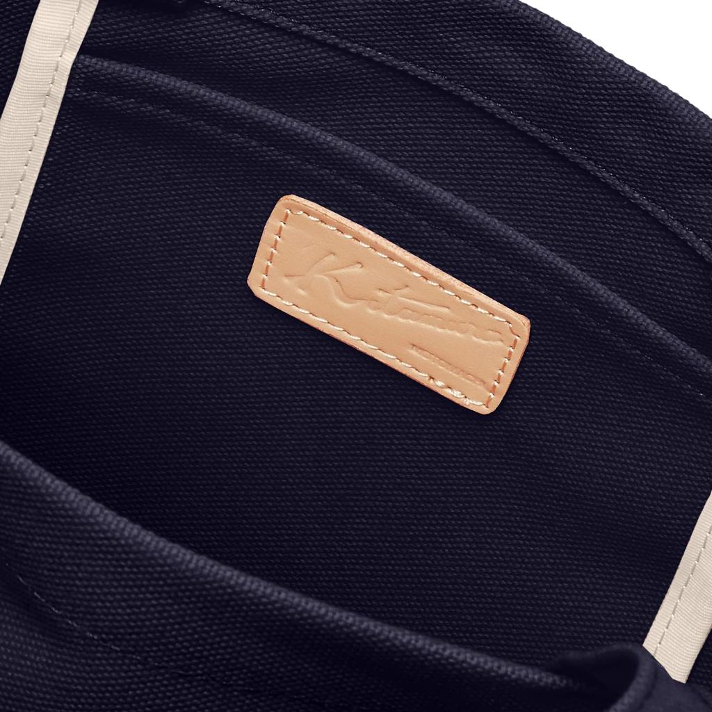 Wide bottom gusset tote bag Dark Blue 10101 [Kitamura] Y-1260 Women's [Navy]