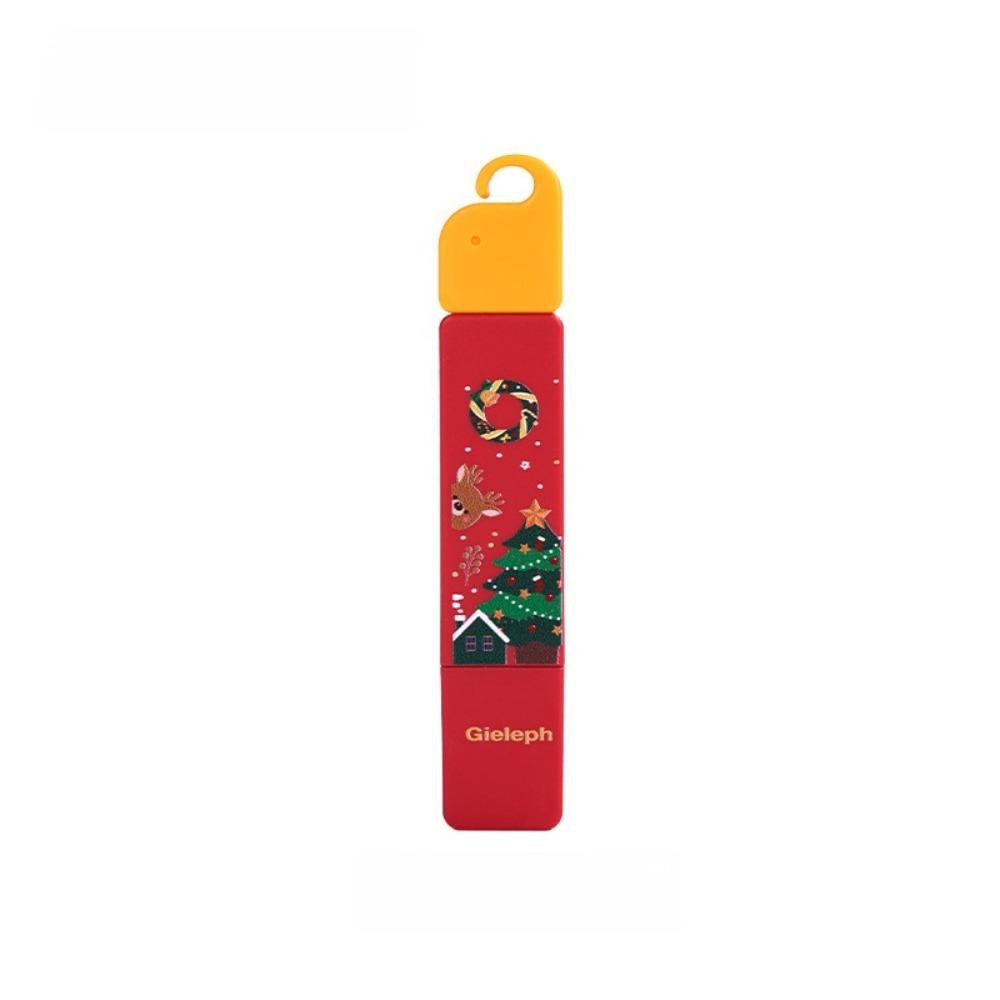 Portable 12ml Stain Remover Pen Water-free with Brush Head Oil Remover Stick Double Head Design Emergency Stain Remover Shopping Red