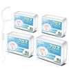 Dental 240 High Easy To Insert Into Narrow Interdental Portable 4 Boxes of 60 Pieces Floss, Pieces, Strong, Ultra-Fine, Durability, Spaces,