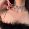 2025 High-End Gothic Punk Necklace: Y2K Dark Style Clavicle Chain for Women