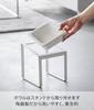 Yamazaki Tower Pet Food Bowl Angled High W15 x x Pet Food Model 10035 Stand, Type, White, Body D15.5 H17.6cm, Easy-to-Eat, Bowl,