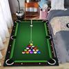 Billiard Balls Carpet Design Suitable As a Non-slip Mat for the Living Room or Bedroom Sofa