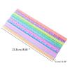 Double Sided Folding Star Paper Strips Decorations Folding Paper for Art Crafts