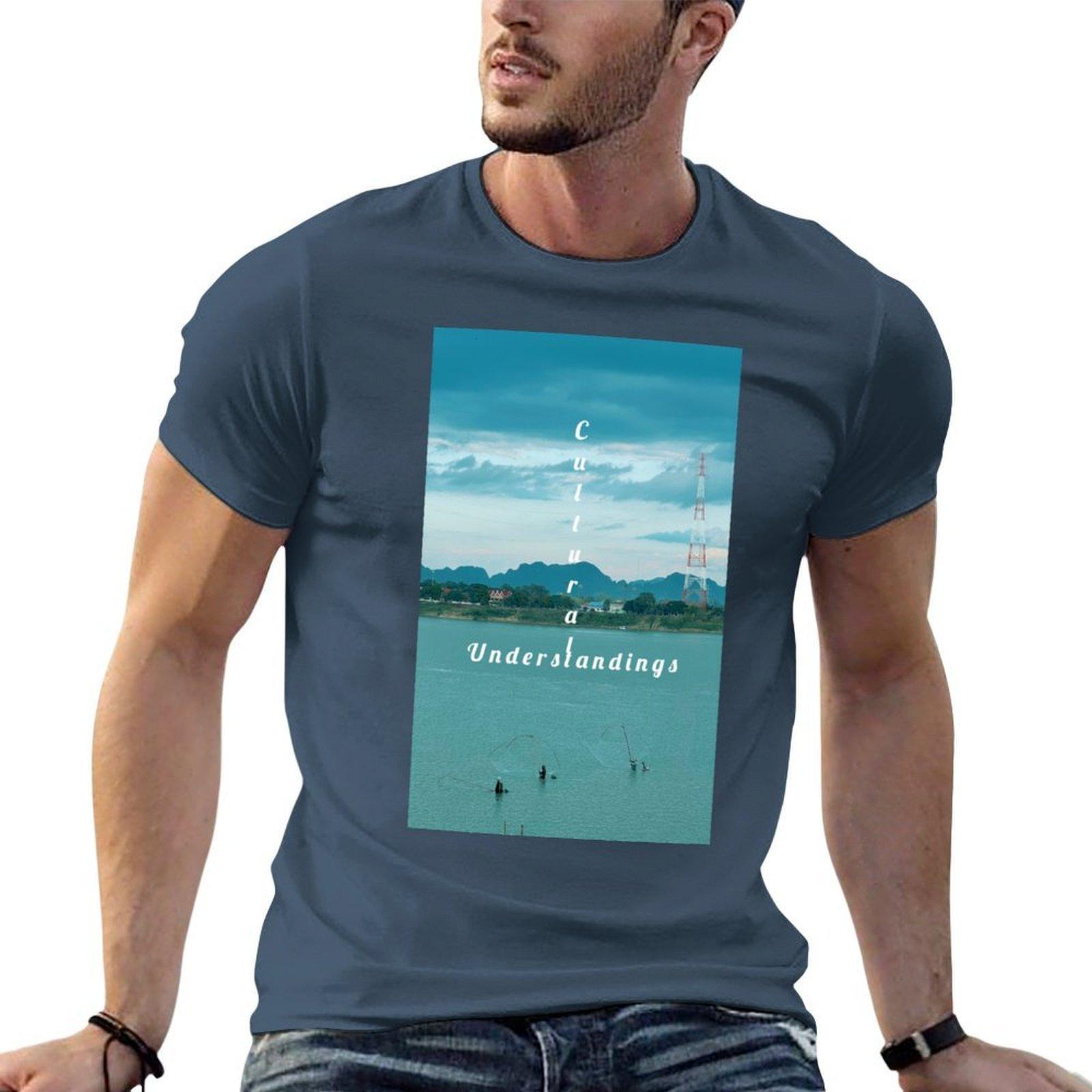 Cultural In The River Tshirt Soft Cotton Print Tshirt S