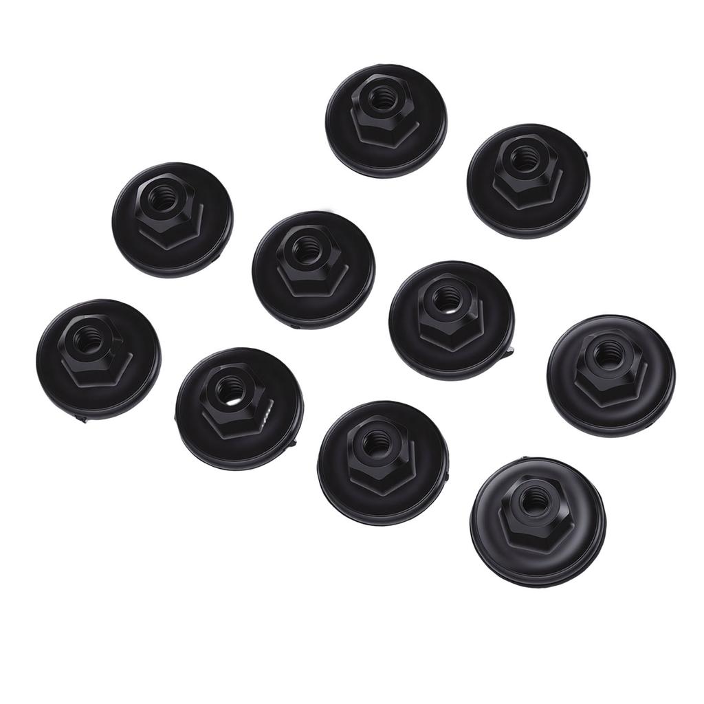 10PCS Fender Liner Nuts 07147169847 Plastic Replacement for 128i 135i 228i 228iX 230i 230iX 320i 320iX 323i 325i 325xi