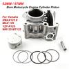 52MM/57MM Bore Motorcycle 125CC Engine Cylinder Piston For Yamaha XMAX125 X MAX 125 YZF-R125 WR125 MT125  Moto Scooter Parts