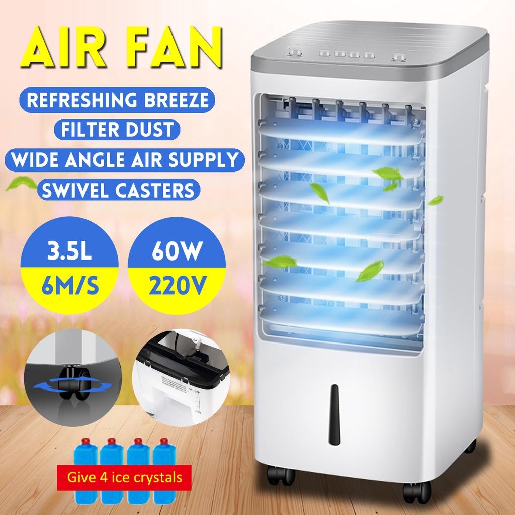 Air Conditioning Fan Household Water Cooling Air Conditioning Fan Air Cooler Fan Mobile Aircond 220V 3.5L 60W