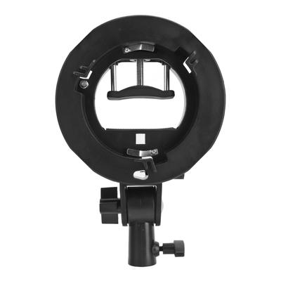 S Type Bracket for Bowens Mount Holder S Type Bracket Holder for Speedlite Flash Snoot Softbox