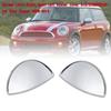 Chrome Left / Right Headlight Washer Cover Replace 61672752559 61672752560 for R55 / R55 S Clubman R56 / R56 S Hatchback