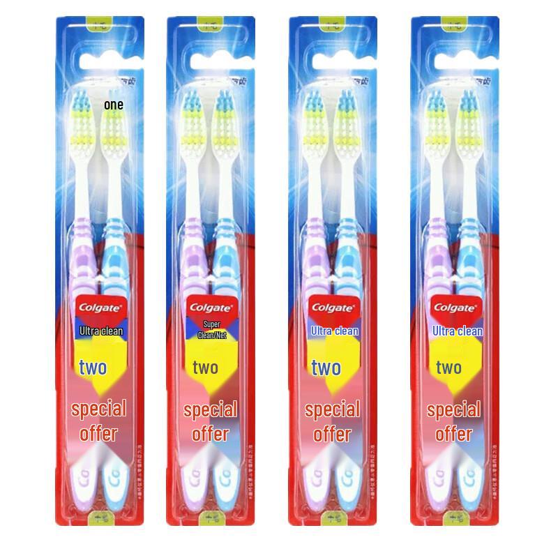 

Colgate Super Clean Soft Bristle Toothbrushes, 8-Pack
