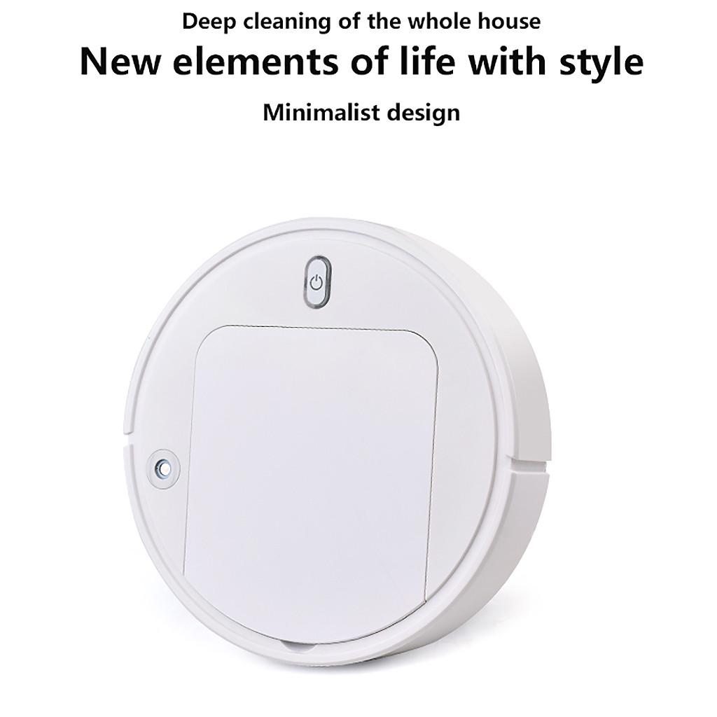 Mini Vacuuming Robot Household Appliances Charging Sweeper With Disinfection Lamp