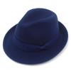 Autumn and winter fashion versatile top hat hot British style jazz hat retro wool felt gentleman's hat