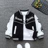Color - Blocked Fashion Baseball Coats for 3 - 10 Year - Old Boys In Spring and Autumn