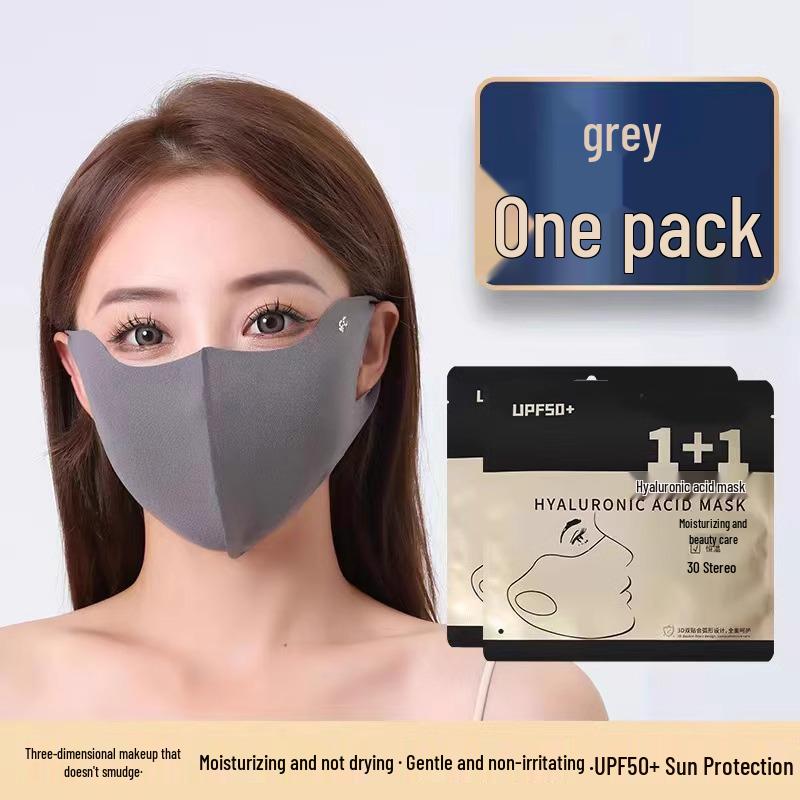 Warm Fishbone 3D Windproof Plush Mask: Thickened for Winter with Eye Protection and Face-Slimming Features.