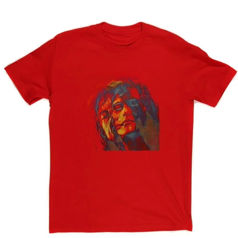 

Men s Summer Loose Short-Sleeved T-Shirt Trendy Print Casual Versatile Round Neck Half-Sleeve Pure Cotton 4XL