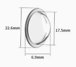 2PCS Universal Car Camera Lens Protector, 360° Anti-Scratch Waterproof Cover for Rear View Backup Cameras