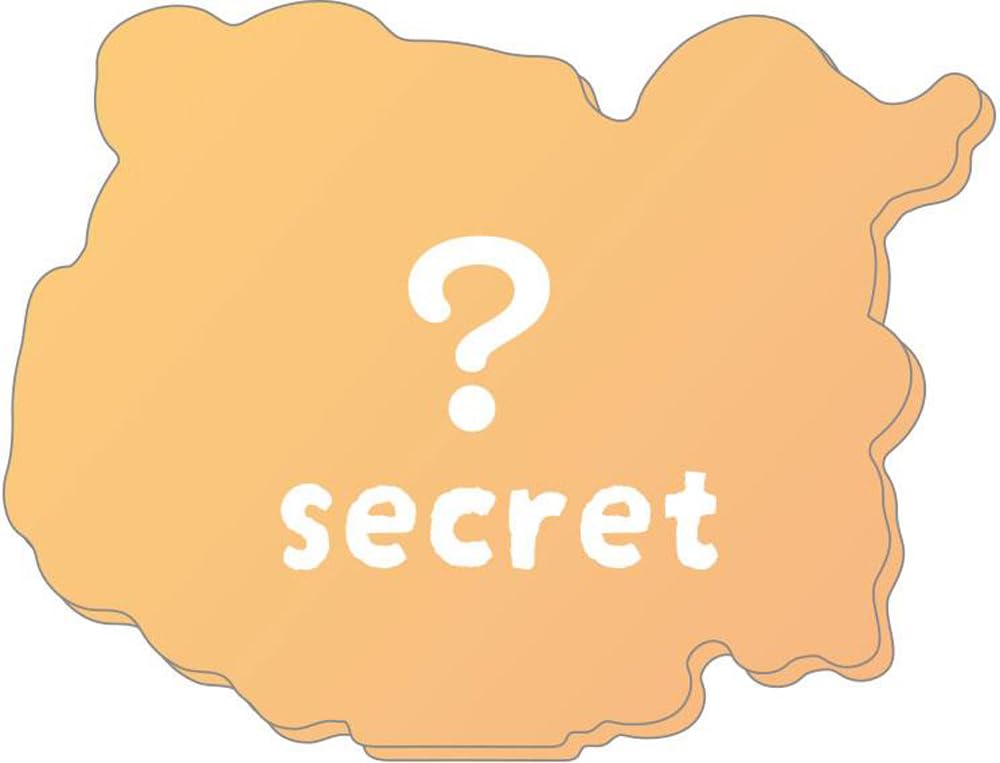 Tees Factory Snoopy, Woodstock, Charlie Brown Secret Mirror Sticker HAPPINESS SN-5547145