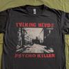 T-shirt unisexe noir Talking Heads Psycho Killer QT3906 T-shirt unisexe