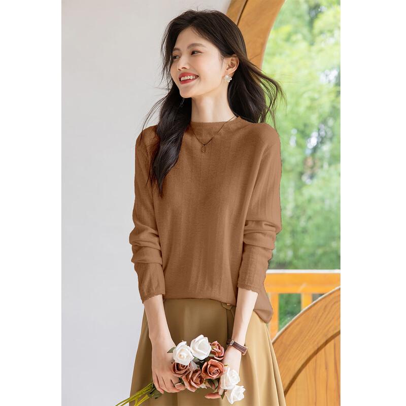 Mocana Women's Fashion Cashmere Crewneck Sweater