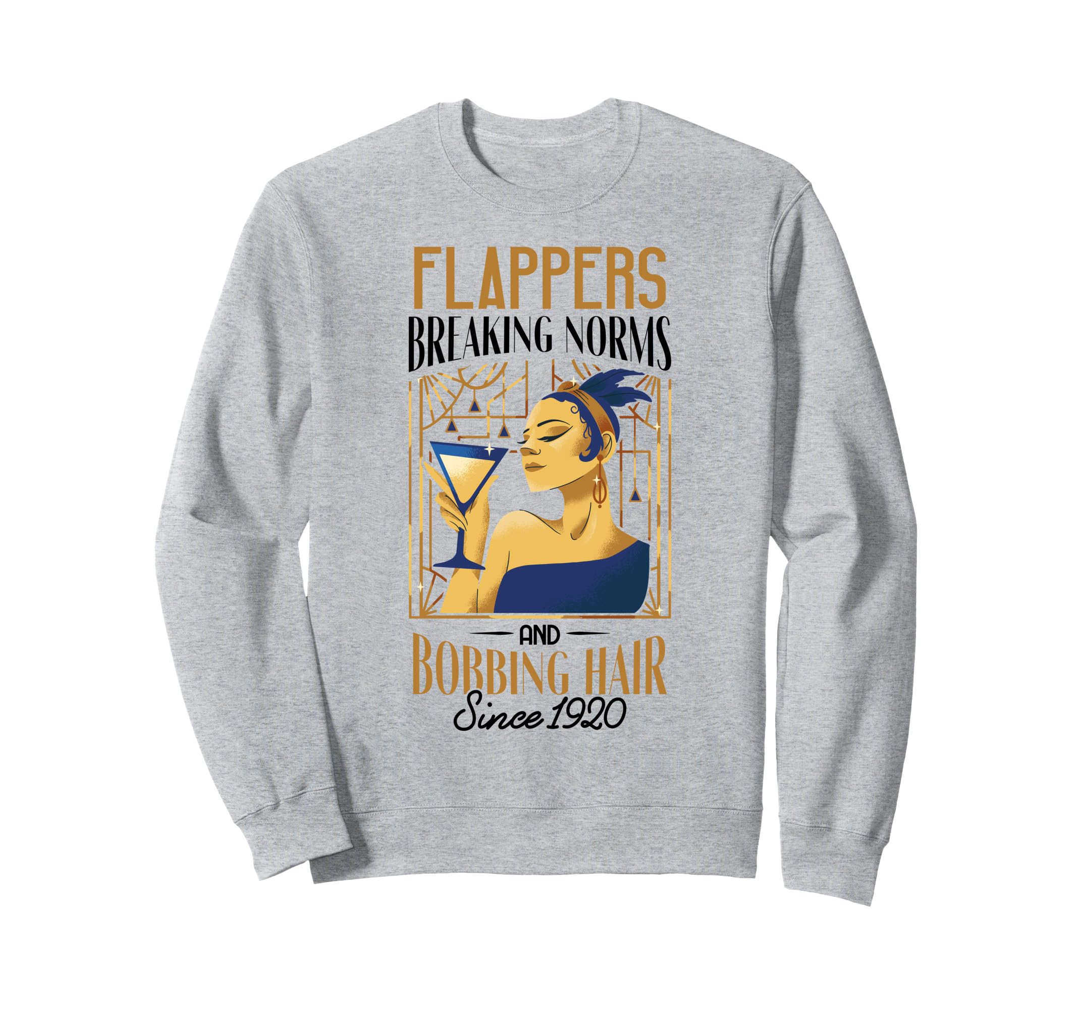 

Theme Party Costume Roaring Flapper Dress Girl Sweatshirt 20 s 20 s