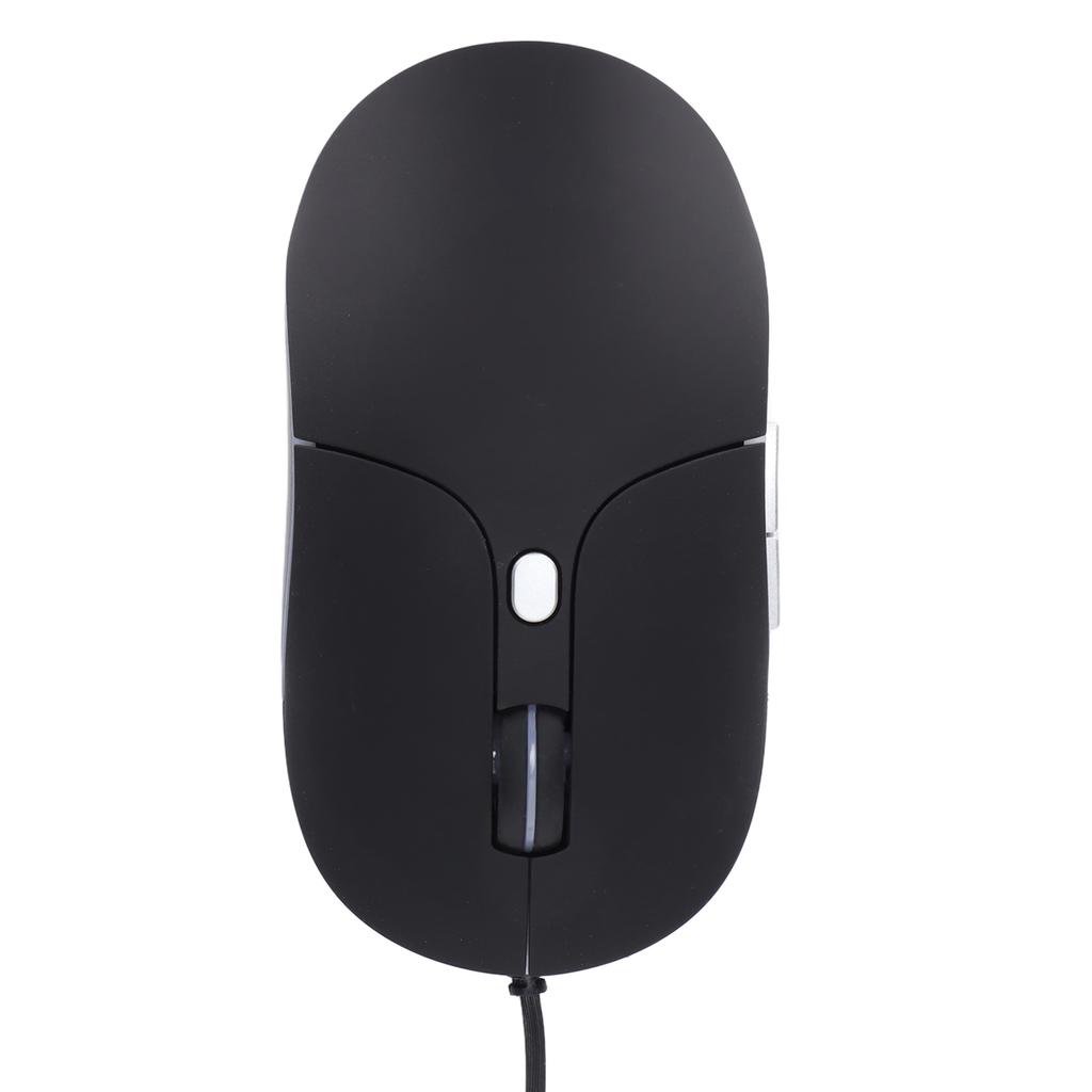 Gaming Mouse Colorful Lights Matte Texture Smart Connection 4 Speed Optical Engine Wired Mouse