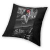 Sugar Skull Halloween Cushion Cover Double Side 3D Print Day Of The Dead Cartoon Girl Floor Pillow Case for Car Pillowcase