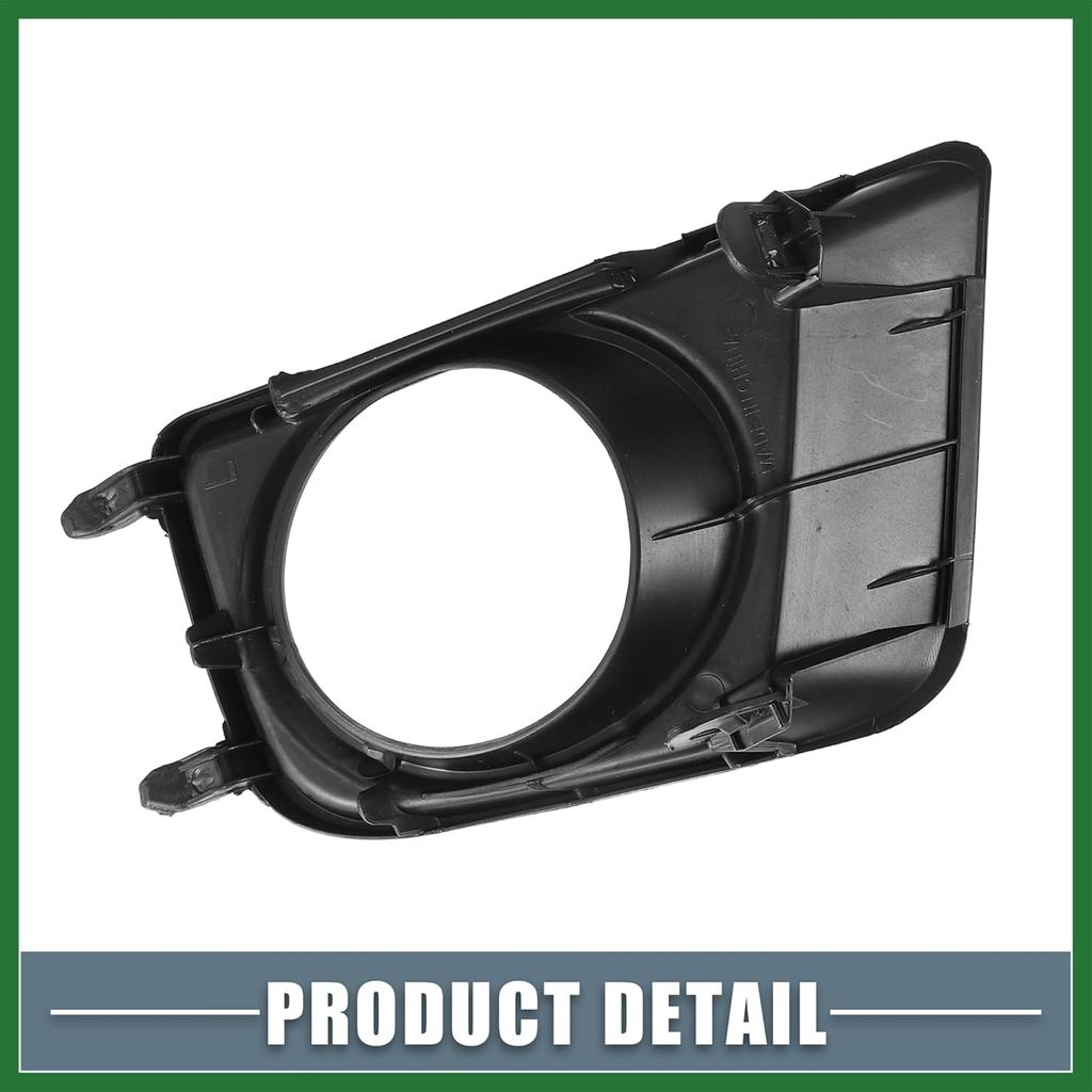 Motoforti Fog Light Bezel Cover NO.8148104020 Left Right Side Fog Light Grille Cover for Toyota Tacoma 2012-2015 1 Pair Long-Lasting