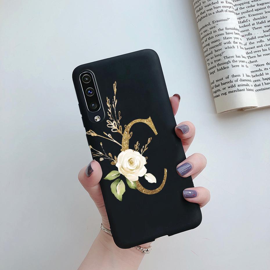 Case For Samsung Galaxy A50 A30 Case Silicone Cute Letters Soft Back Cover For Samsung Galaxy A30S A 30 50 A50S Case 2019 bumper
