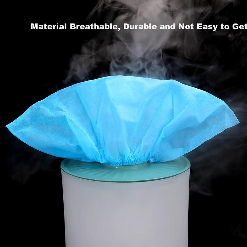 Disposable Shoe Covers, Non-Woven Fabric, 100 Pieces, for Computer Room And Home Use, Dust-Proof, Breathable, Indoor Foot Covers, Thickened, Non-Slip