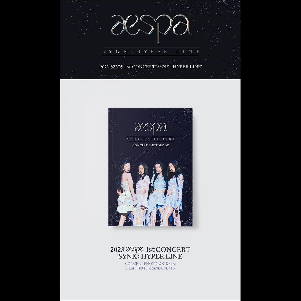 aespa 1. Konzert 'SYNK : FOTOBUCH „HYPER LINE“.