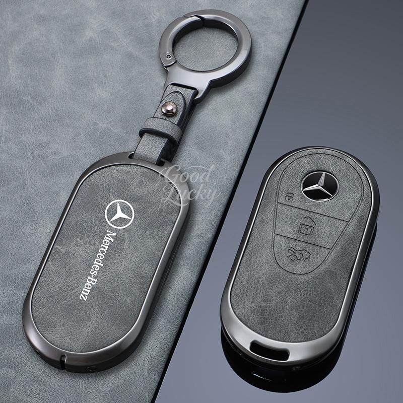 High-End Zinc Alloy Key Cover For Mercedes Benz 2022 C S Class W206 W223 S350 C260 C300 S400 S450 S500 – Smart Key Fob Case H7G4