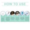 JUE FISH Automatic Toilet Cleaner - Drop-in Foam Fresh Deodorizer
